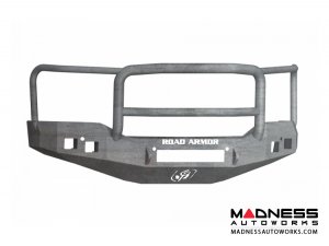 GMC Sierra 1500 Stealth Front Non-Winch Bumper Lonestar Guard - Raw Steel Road Armor - (2016-2017) GMC Sierra 1500 Stealth Front Non-Winch Bumper Lonestar Guard - Raw Steel Road Armor - (2016-2017)